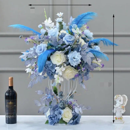 Elegante dekorative florale Tischdekoration