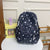 Sternenmuster Multi-Taschen Rucksack Brehn