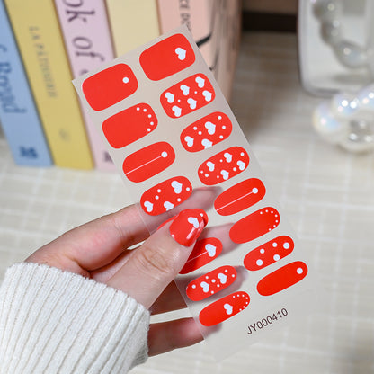 Lebendige Nagelkunst Aufkleber