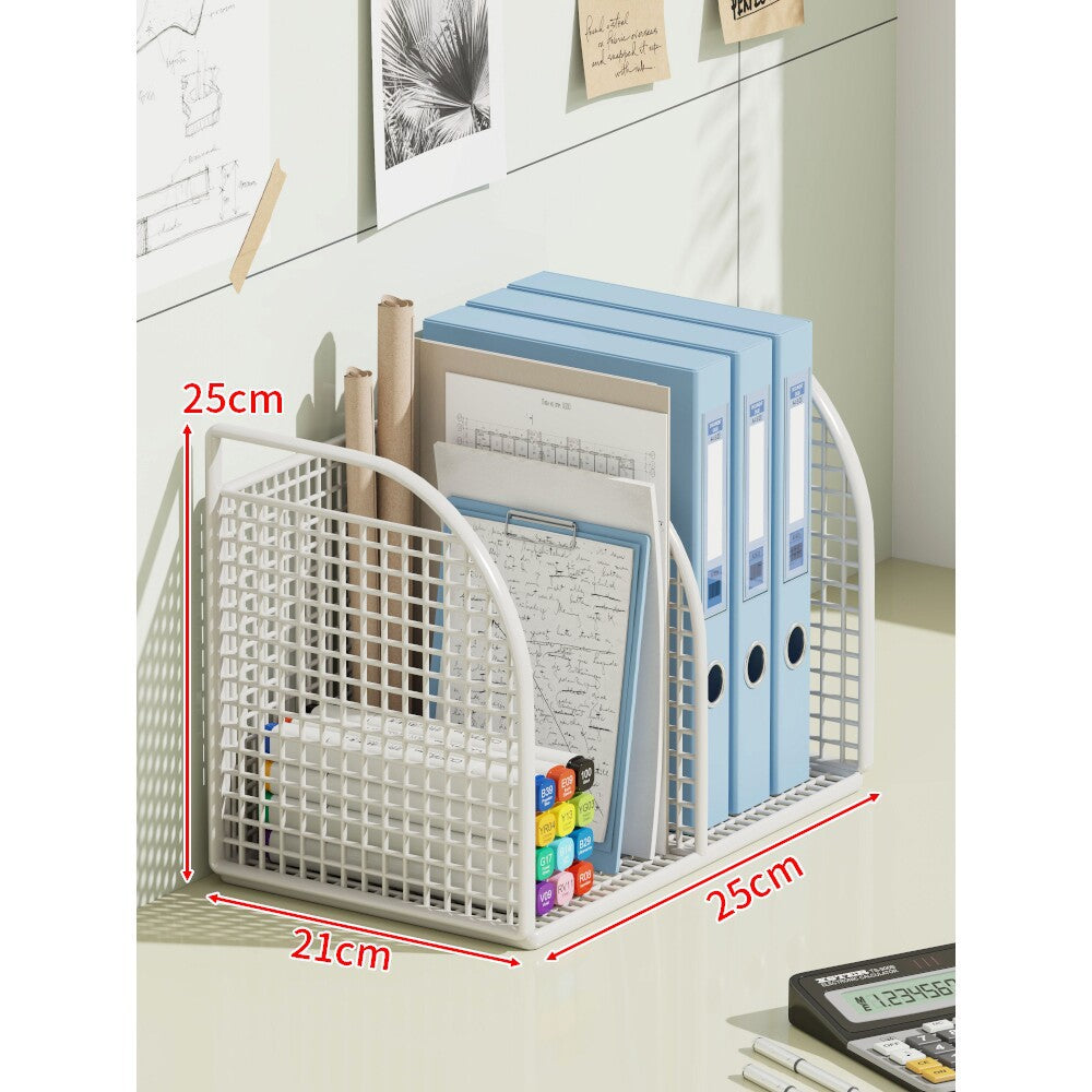 Multi-Ebenen Winkel-Mesh-Schreibtisch Datei- und Ordner-Organizer
