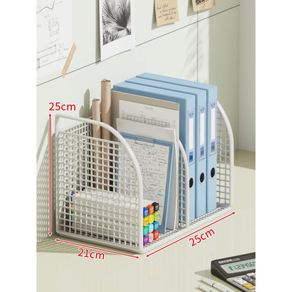Multi-Ebenen Winkel-Mesh-Schreibtisch Datei- und Ordner-Organizer