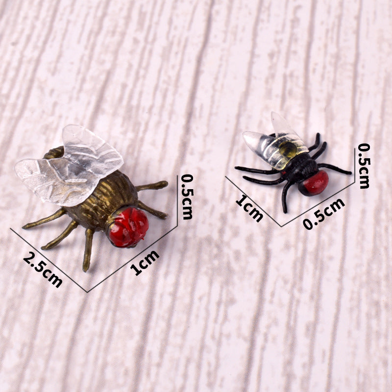 Realistische dekorative Insektenfiguren Brehn