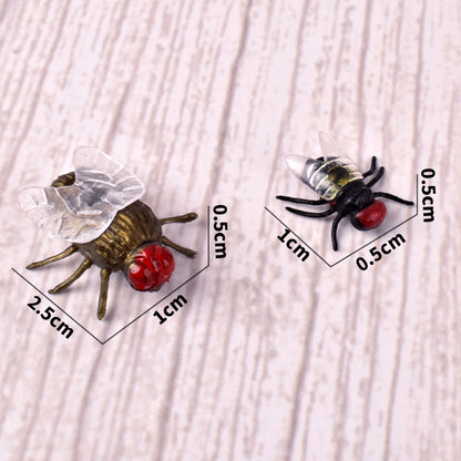 Realistische dekorative Insektenfiguren Brehn