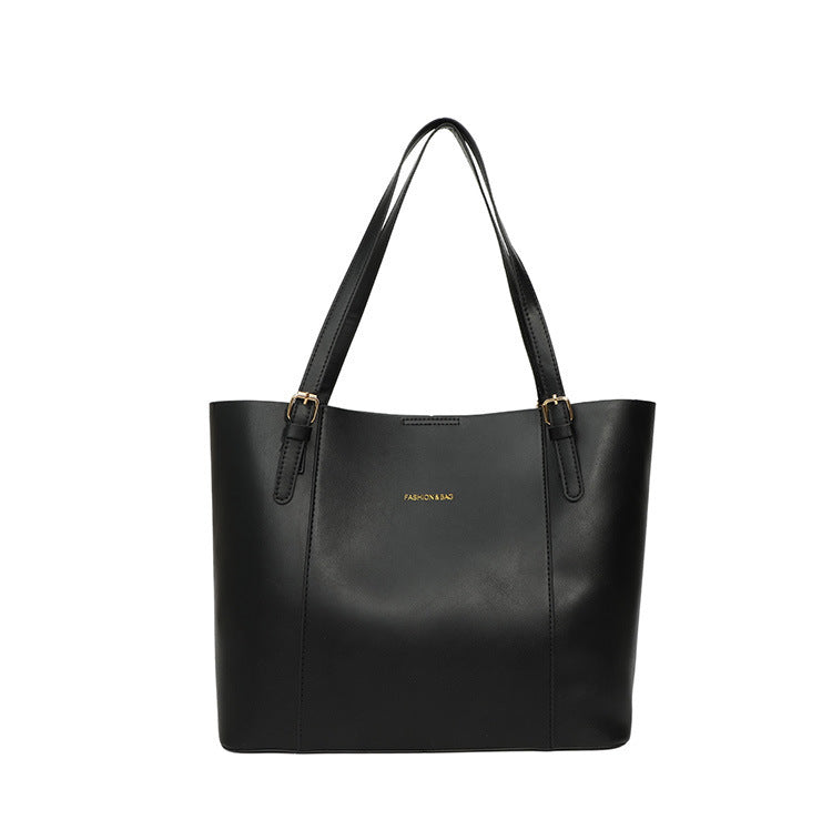 Schlanke minimalistische Leder-Umhängetasche Brehn
