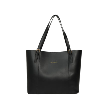 Schlanke minimalistische Leder-Umhängetasche Brehn