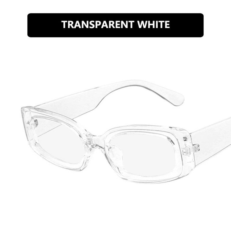 Damen modische transparente Sonnenbrille mit eckigem Design Brehn