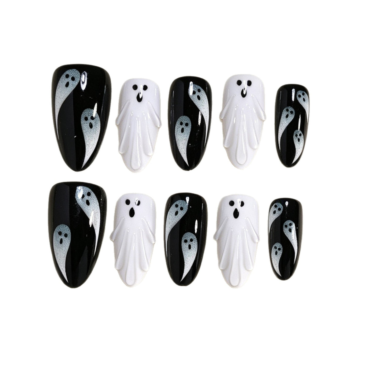 Halloween Geist Nagelkunst Brehn