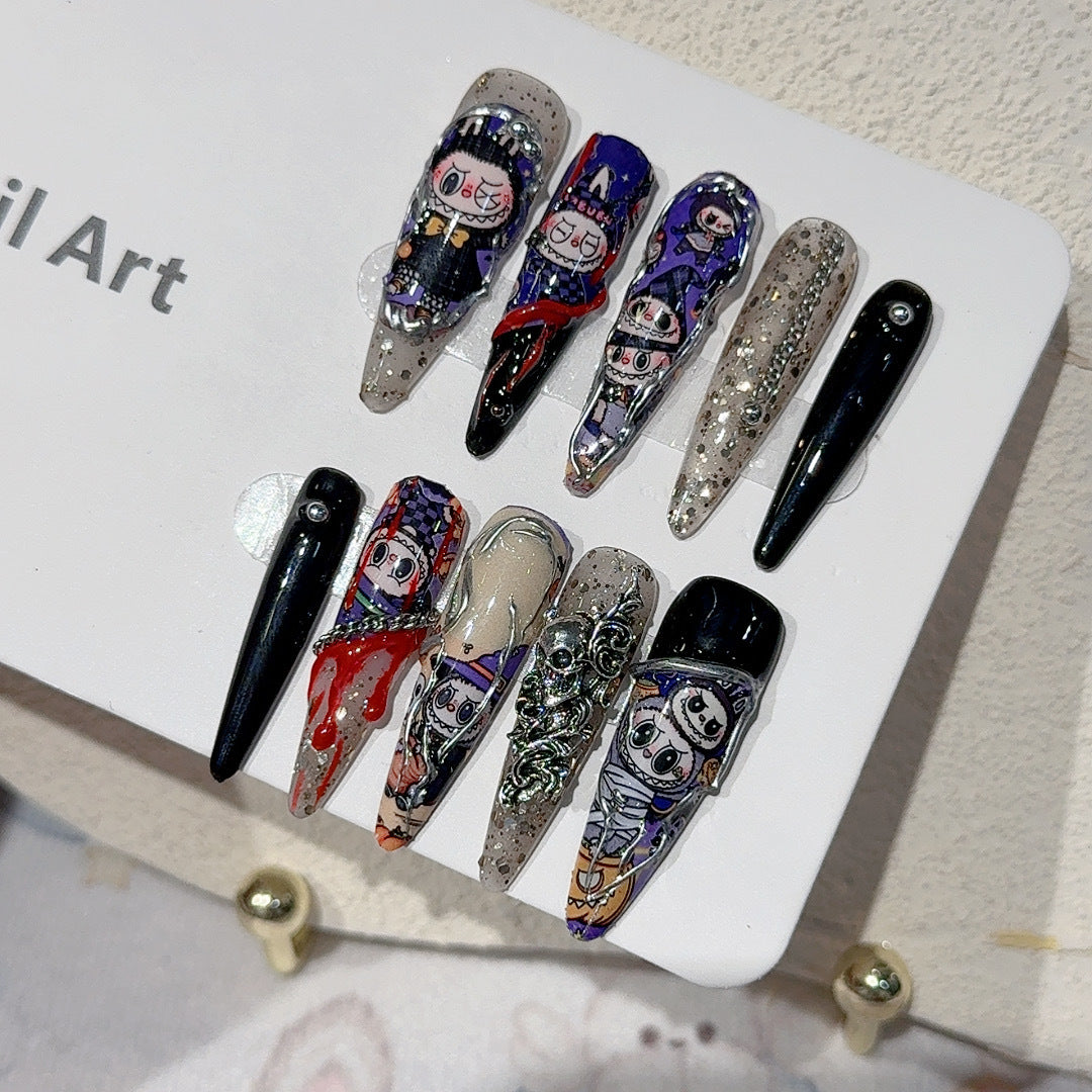 Verspielt Gothic Nagelkunst Tipps