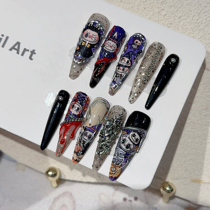Verspielt Gothic Nagelkunst Tipps
