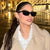 Damen Stylische Sonnenbrille im modischen Quadratdesign Brehn