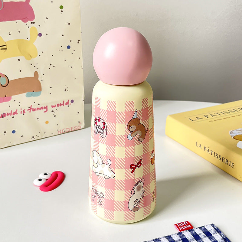 Damen Isolierflasche mit süßem Bärenmotiv Brehn
