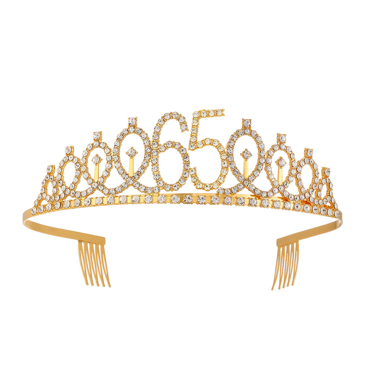 Damen Kristallverzierte Tiara mit elegantem Design Brehn