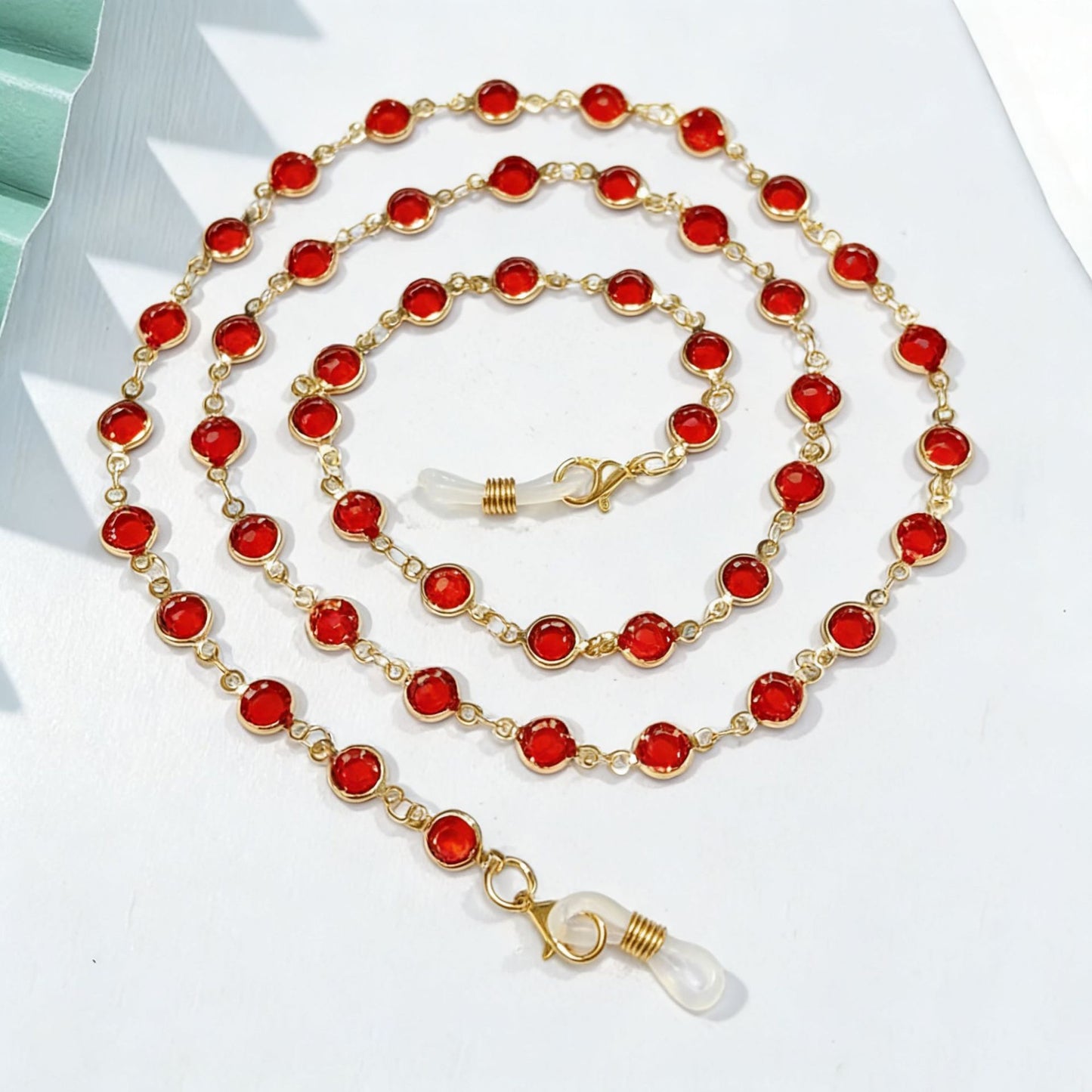 Elegante Perlbrillekette Brehn
