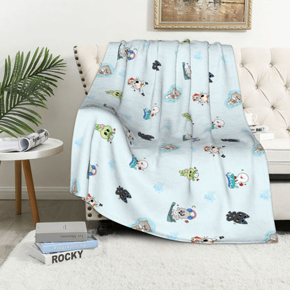 Cartoon-Themen Weiche Fleece-Decke