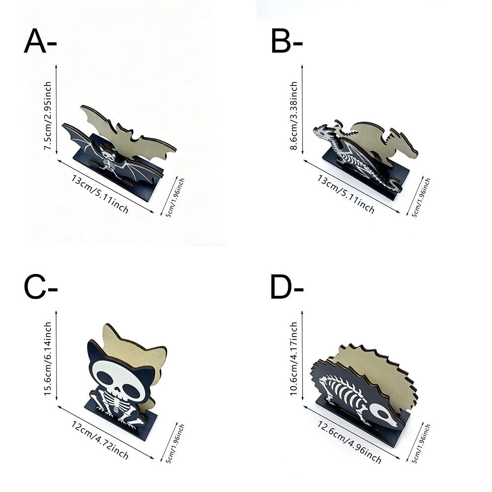 Kreativer Kartenhalter in Fledermausform Brehn