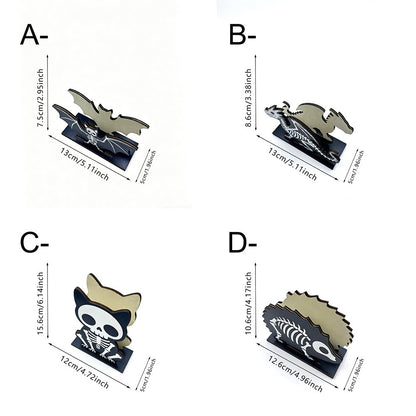 Kreativer Kartenhalter in Fledermausform Brehn