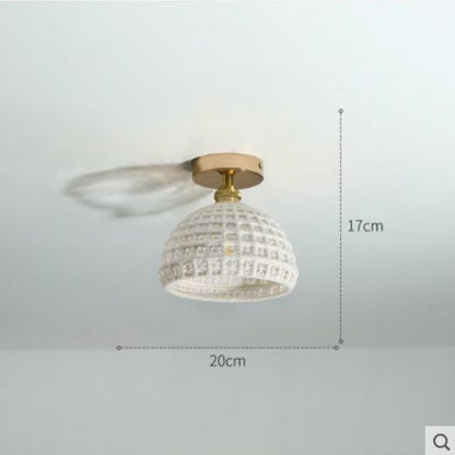 Vintage Glas Flush Mount Licht