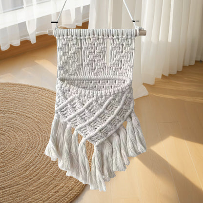 Wandmontierter Macramé Pflanzer Brehn