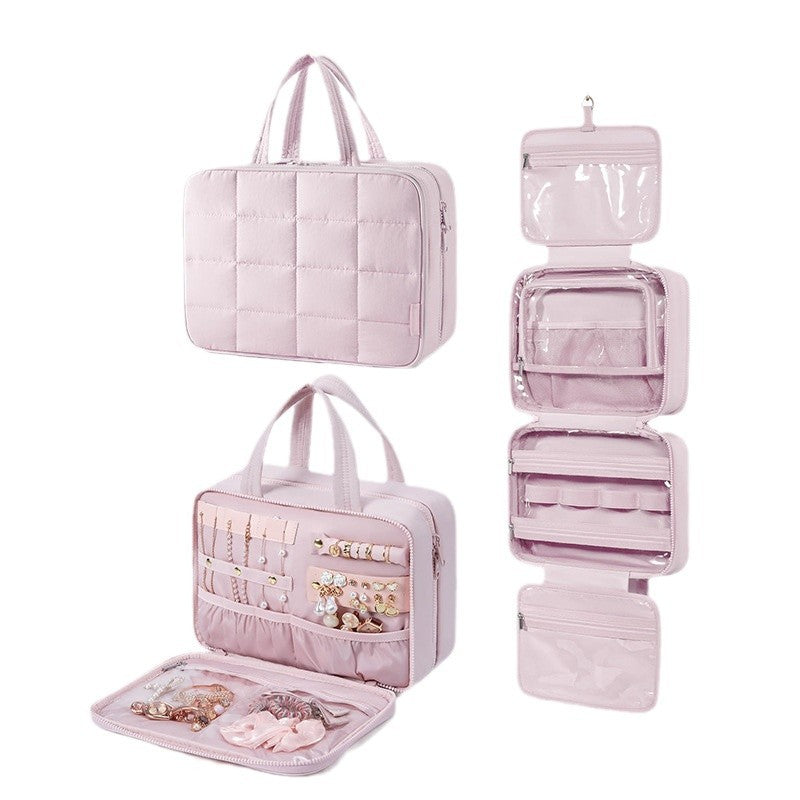 Gepolsterte Kosmetik-Organizer-Tasche mit Praktischem Aufhängesystem Brehn
