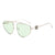 Damen Glamouröse Sonnenbrille mit eleganten Verzierungen Brehn