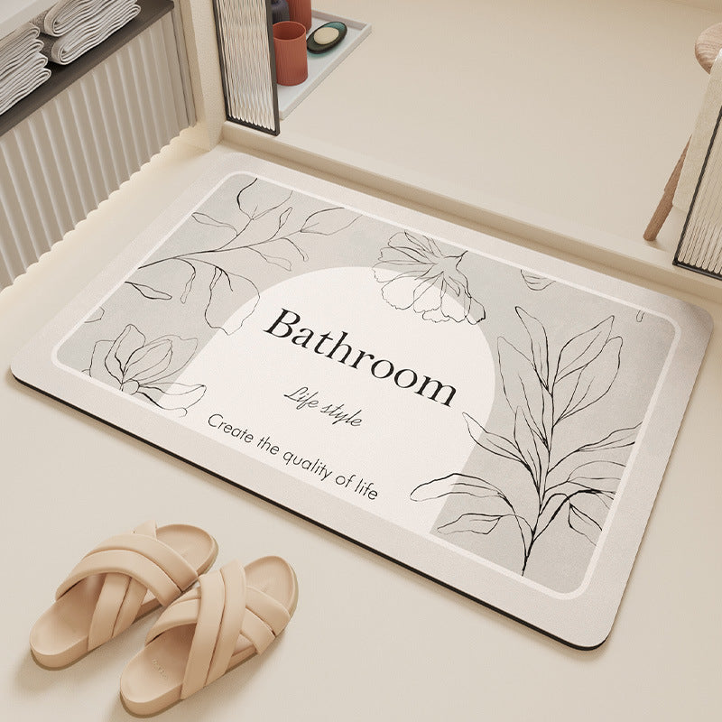 Stilvolle Badezimmer-Bodenmatte Brehn