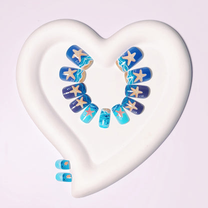 Kunstnageldesign-Set mit Maritimem Motiv Brehn