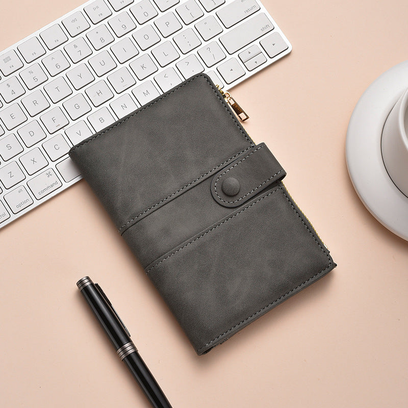 Premium Leder Reißverschluss Journal Organizer Brehn