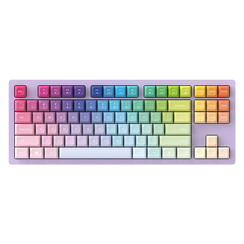 Rgb Gaming-Tastatur mit Mechanischen Tasten und Anpassbarer Hintergrundbeleuchtung Brehn