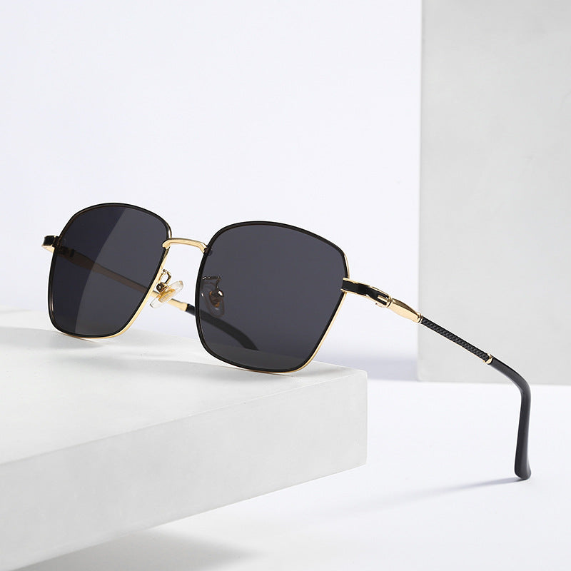 Herren Quadratische Designer-Sonnenbrille mit hochgradigem UV-Schutz Brehn