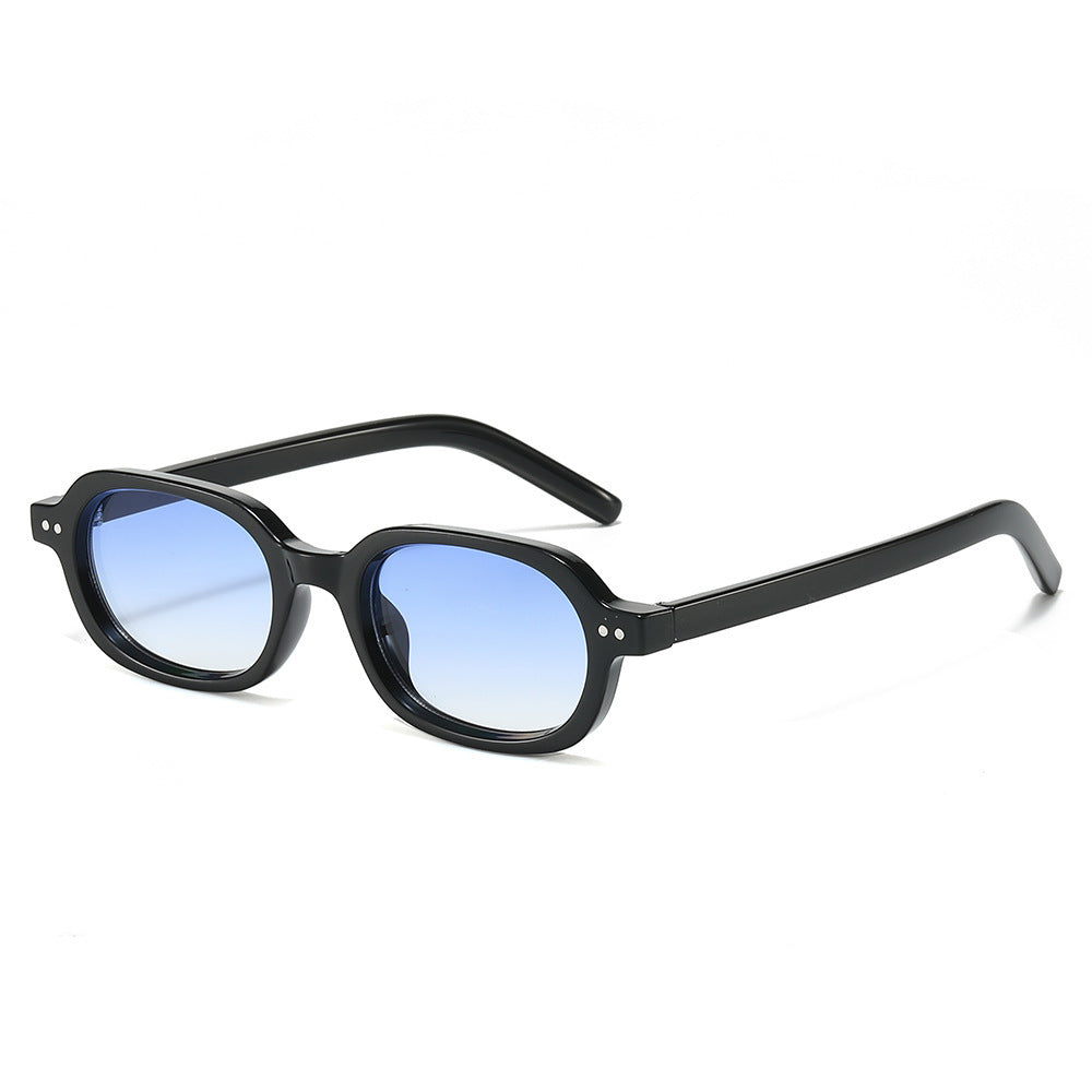 Stilvolle Vintage-inspirierte ovale Sonnenbrille Brehn