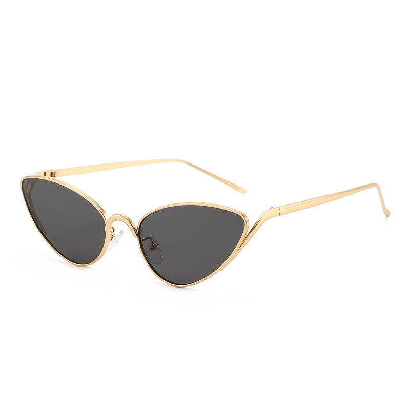 Stilvolle Cat-Eye Sonnenbrille mit leichtem Rahmen Brehn