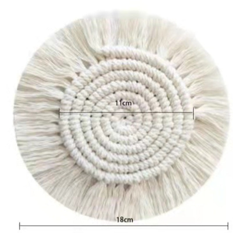 Macramé Dekorative Runde Wandkunst