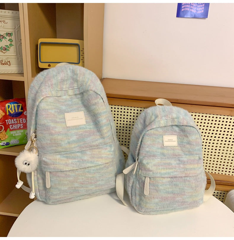 Gemütlicher Textur-Rucksack