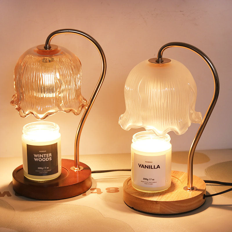 Dekorative Glas Tischlampe