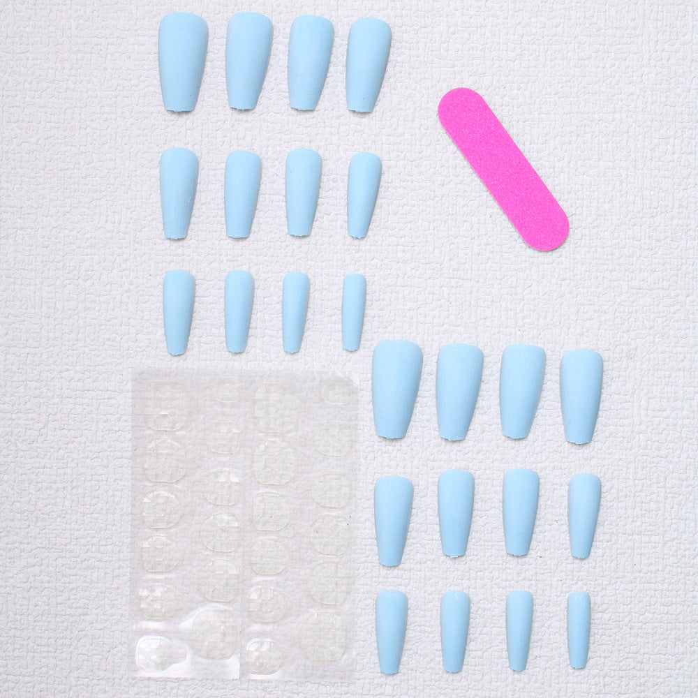Mattes Finish Press-On Nail Set Brehn