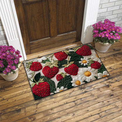 Künstlerisches Florales Design Fußmatte