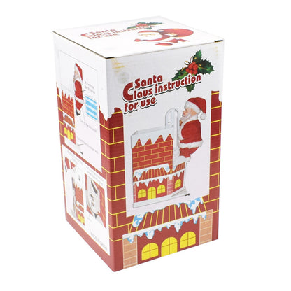 Weihnachtsmann-Kamin-Dekoration Brehn