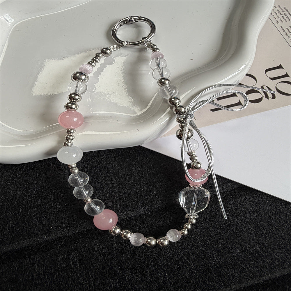 Elegante Perlen Charm Schlüsselanhänger Brehn 1790134705