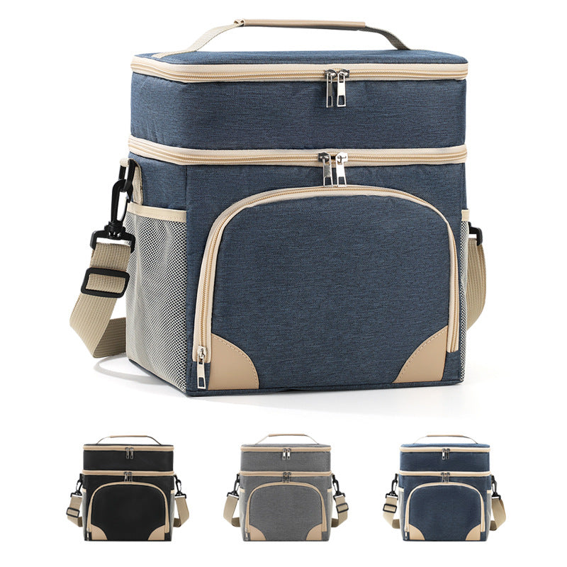 Isolierte Kühl- und Picknicktasche mit Praktischem Tragegurt Brehn
