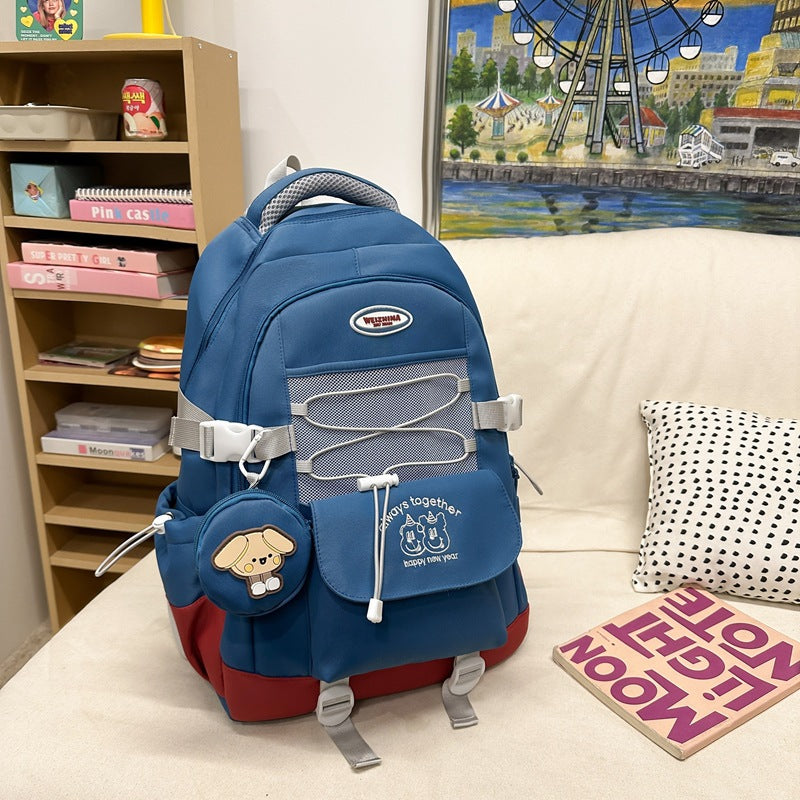 Multifunktionaler geschichteter Schulrucksack