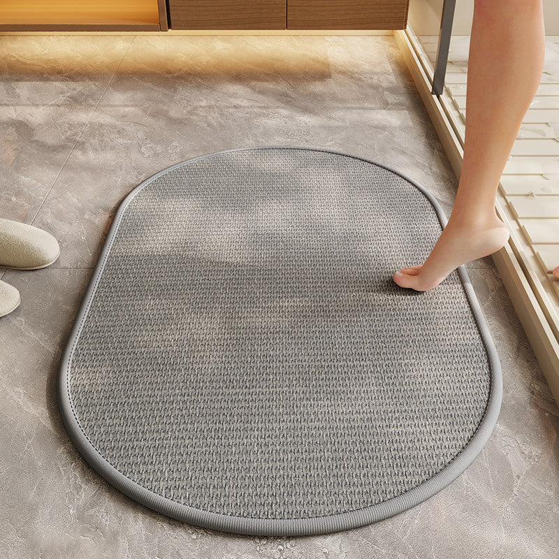 Stylische rutschfeste Badezimmermatte Brehn
