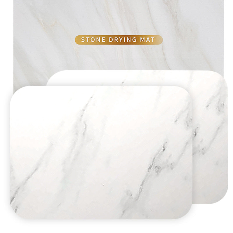 Luxuriöse Marmor Design Trocknungsmatte