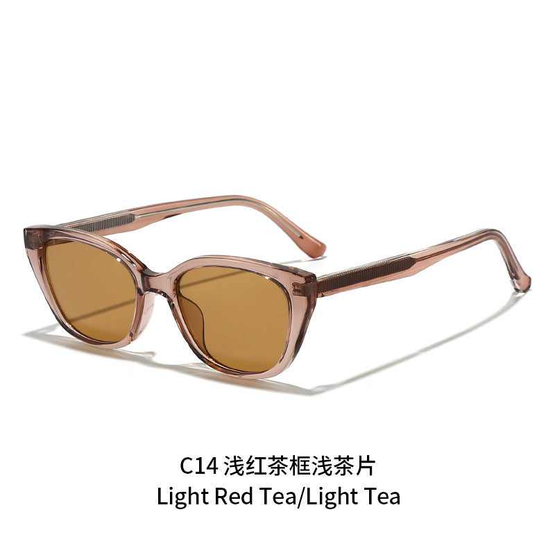 Damen Cat-Eye Sonnenbrille mit UV-Schutz und modischem Rahmen Brehn