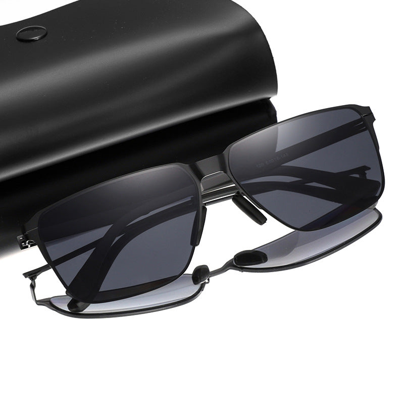 Klassische Übergroße Quadratische Sonnenbrille Brehn