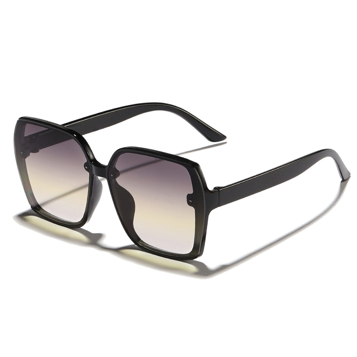 Damen stilvolle quadratische Sonnenbrille mit gradienten Gläsern Brehn