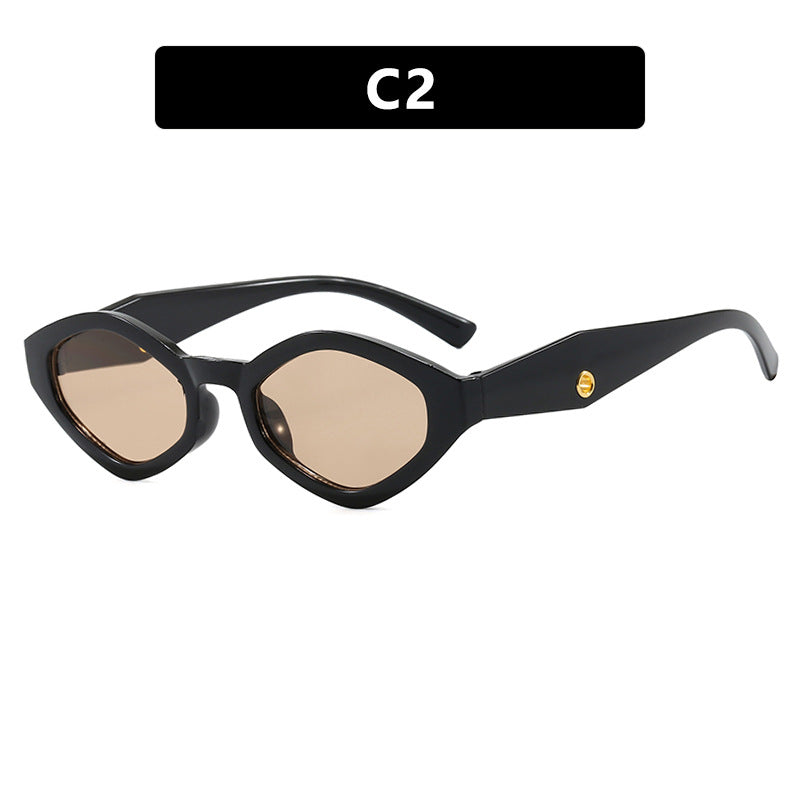 Damen modische Sonnenbrille im markanten Schmetterlingsdesign Brehn