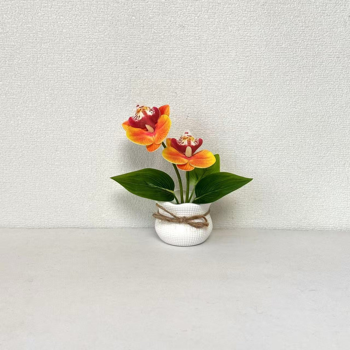 Dekorative Topf-Orchideen-Anordnung für die Innendekoration