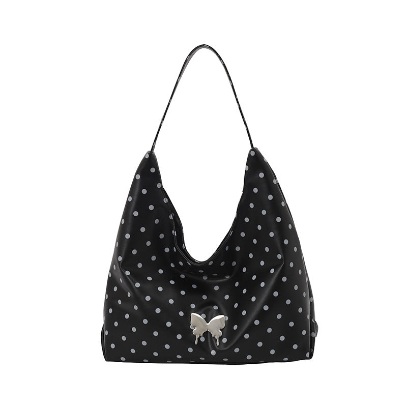 WoChic Punkte Schultertasche Brehn