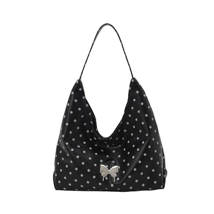 WoChic Punkte Schultertasche Brehn