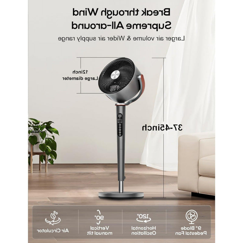 Unisex Standventilator mit intelligenter Steuerung Brehn
